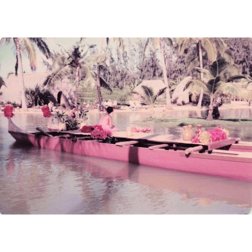 Vintage 1970s Polynesian Cultural Center Hawaii Canoe Pageant Photo Lot of 16 - Picture 3 of 16